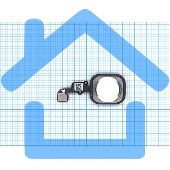 Кнопка HOME в сборе с механизмом и шлейфом для iPhone 6S/6S Plus белый