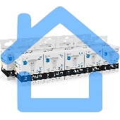 Лампа светодиодная Gauss Elementary 13631 11Вт цок.:GU10 софит 180B св.свеч.бел.хол. MR16 (упак.:10шт)