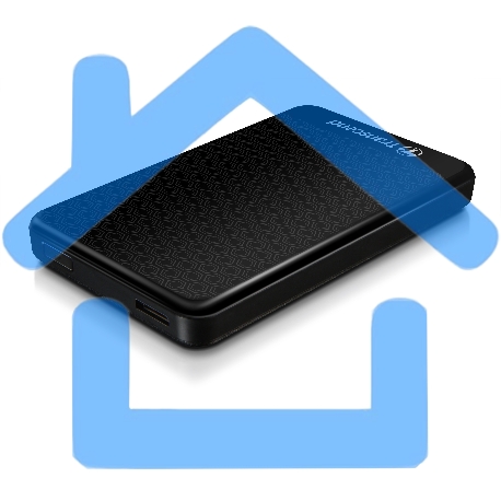 Внешний Жесткий диск Transcend USB 3.0 1Tb TS1TSJ25A3K StoreJet 25A3 2.5