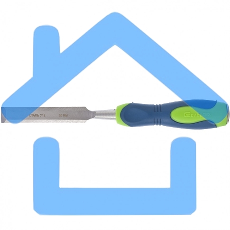 Долото-стамеска, 20мм, двухкомпонентная рукоятка Сибртех-1