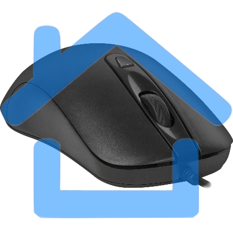 Мышь проводная Defender Classic MB-230 черный, 1600 dpi, USB, кнопки - 4-9