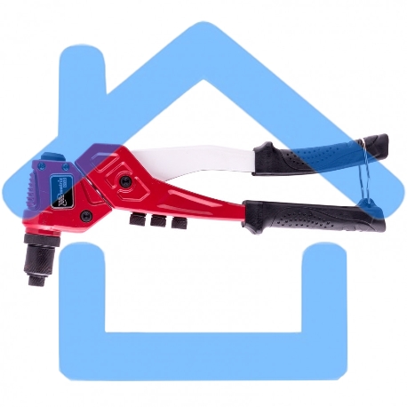 Заклепочник литой Matrix, поворотный, 290 мм, 0-360 заклепки 2,4-3,2-4,0-4,8 мм/, PRO 40547-5