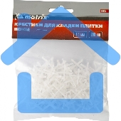 Крестики Matrix, 1,5 мм, для кладки плитки, 200 шт.