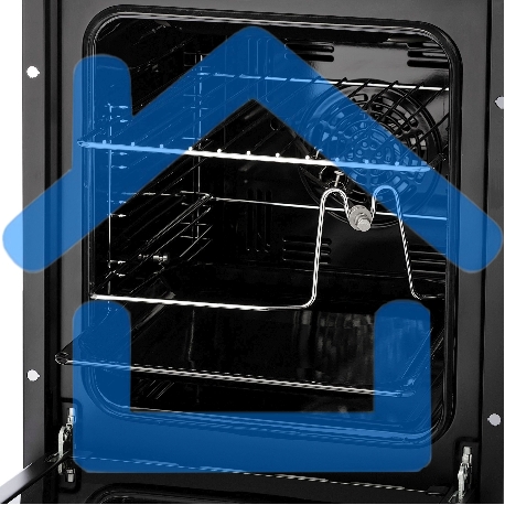 Электрический духовой шкаф Krona CORRENTE 45 WH, встраиваемый-11