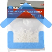 Крестики Matrix, 2,0 мм, для кладки плитки, 100 шт.