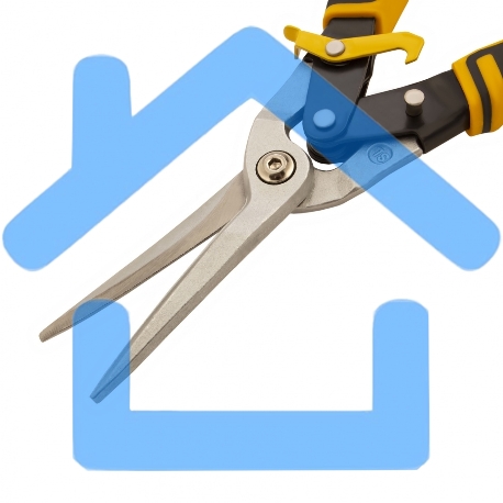 Ножницы по металлу,315мм, прямой проходной рез,сталь-CrMo, трехкомп.рук-ки Denzel-7