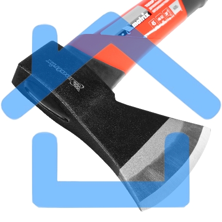 Топор, 600 г, эргономичная фибергласовая рукоятка, 360 мм Matrix-3