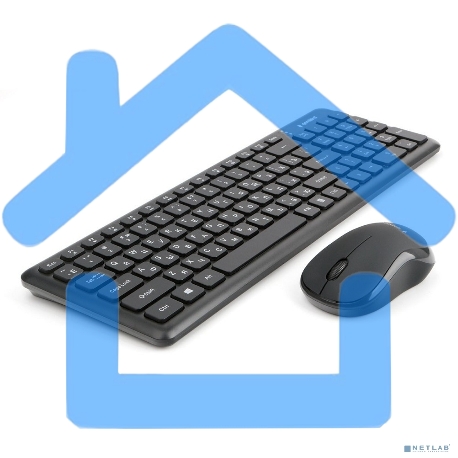 Комплект клавиатура+мышь беспроводные Gembird KBS-9200, 2.4ГГц-7