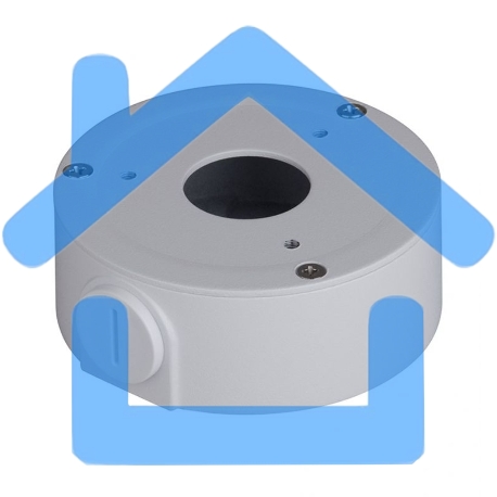 Монтажная коробка Dahua для уличных видеокамер серии HFWxxS; Размеры:φ90*34mm Water-proof Junction Box PFA134