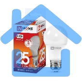 Лампа светодиодная IN HOME LED-A65-VC 25Вт 230В E27 6500К 2000лм 4690612024103