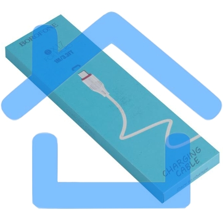 Кабель USB BOROFONE BX17 для Micro USB, 2.4A, длина 1м, белый