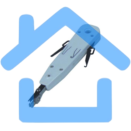 Инструмент ITK для заделки витой пары, тип Krone с крючками серый