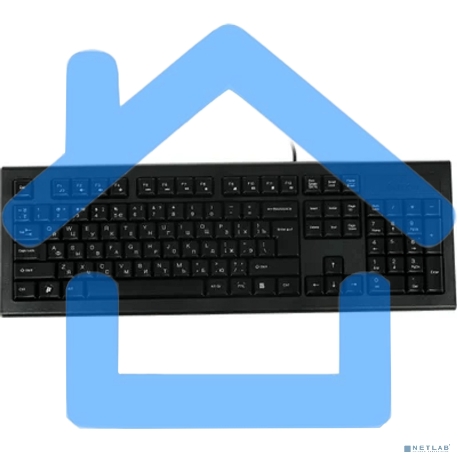 Комплект клавиатура + мышь A4 Bloody KR-8520D / USB/ Wired / черный-2