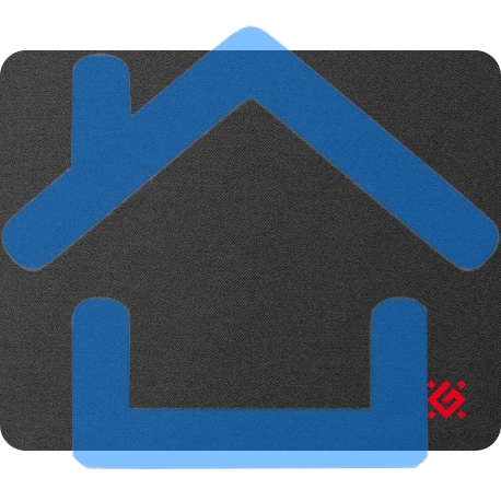 Коврик для мышки DEFENDER черный ONE 50016-4