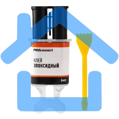 Клей эпоксидный, шприц PROconnect 6мл 61-0919-1