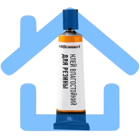 Клей влагостойкий для резины PROconnect 30мл 61-0918-1