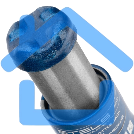 Домкрат механический бутылочный STELS, 2 т, h подъема 160–325 мм 50101-6