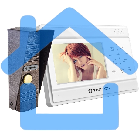 Комплект домофона Tantos Lilu kit белый-8
