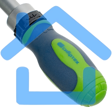 Отвертка ревер. + биты, 41 пред., PH+PZ+SL+H+T, CrV, 2к рукоятка Сибртех-6