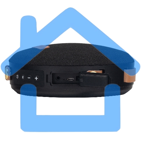 Колонка портатитвная Hyundai H-PAC500 черный 8W 1.0 BT/3.5Jack 10м 2200mAh-3