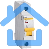 Выключатель автоматический модульный 1п C 50А 4.5кА ВА47-29 ИЭК MVA20-1-050-C