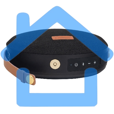 Колонка портатитвная Hyundai H-PAC500 черный 8W 1.0 BT/3.5Jack 10м 2200mAh-4