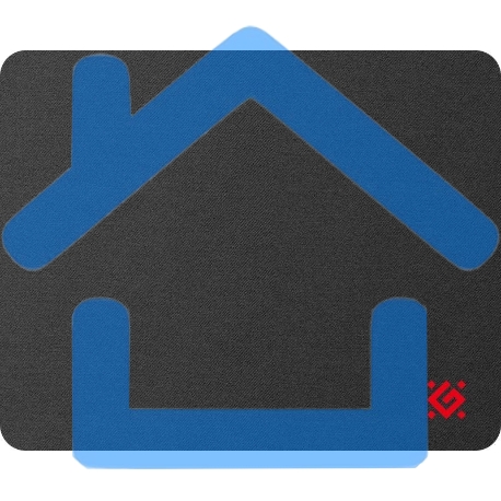 Коврик для мышки DEFENDER черный ONE 50016