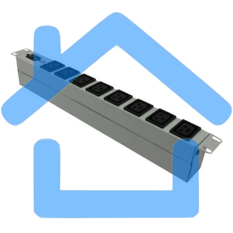 Блок распределения питания C3 Solutions SOC 230.16A1-8С19-С20 G NT345134 гор.размещ. 8xC19 16A C20