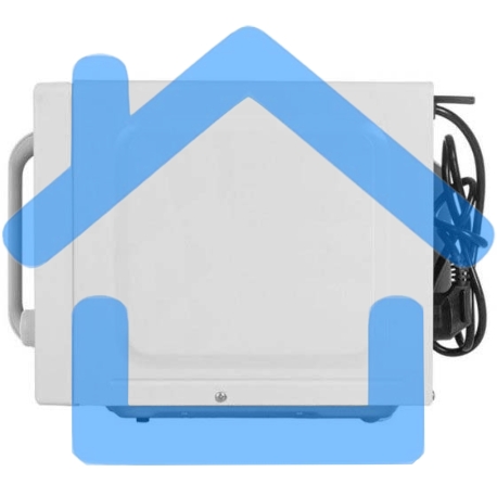 Микроволновая печь Midea AM820CUK-W белый, 20 л, 800 Вт, переключатели - поворотный механизм/кнопки-1