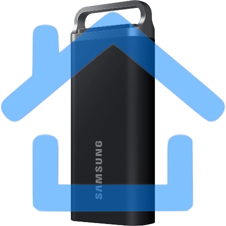 Внешний накопитель SSD Samsung T5 EVO External 2Tb (1024Gb) черный USB 3.2 (MU-PH2T0S/WW) 1year-30