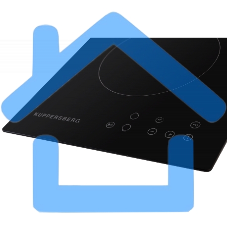 Электрическая варочная поверхность Kuppersberg ECO 301 / ширина 30 см, 2 зоны ускоренного нагрева HI-Light, сенсорное управление, 3 цифровых дисплея, 9 уровней мощности, таймер, автоматика закипания, автоотключение, защита от детей, индикаторы остаточного-1