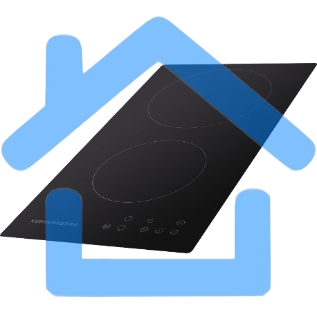 Электрическая варочная поверхность Kuppersberg ECO 301 / ширина 30 см, 2 зоны ускоренного нагрева HI-Light, сенсорное управление, 3 цифровых дисплея, 9 уровней мощности, таймер, автоматика закипания, автоотключение, защита от детей, индикаторы остаточного