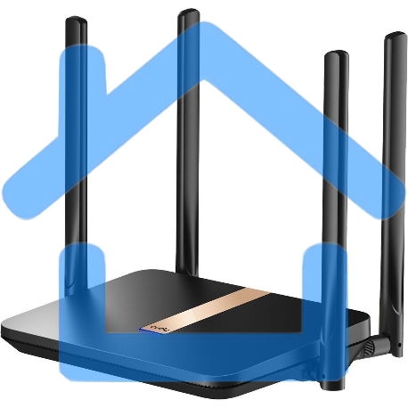 Маршрутизатор Cudy LT500D AC1200 Wi-Fi cat. 4 черный-10