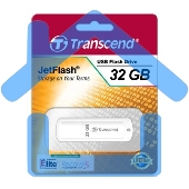 Флешка USB Transcend 32Gb Jetflash 370 TS32GJF370 USB 2.0 белый