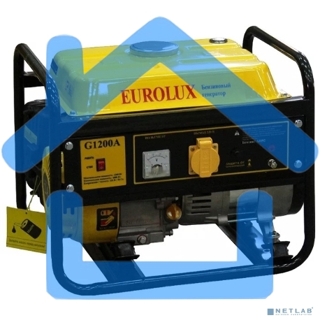 Электрогенератор бензиновый Eurolux G1200A, 1.1 кВт, 75 дБ, 22.5 кг-2