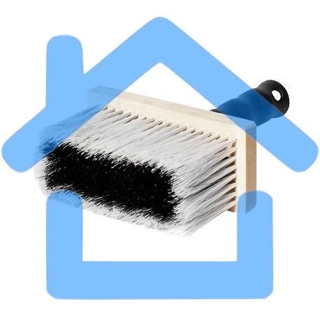 Кисть макловица Rexant 140x50 мм искусственная щетина, деревянный корпус-2