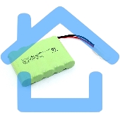 Аккумулятор Ni-Mh 6V 2400 mAh AA Flatpack разъем 5559