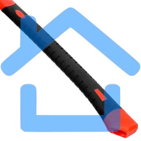 Топор-колун с клиновидным полотном 2000 г, фибергласовое обрезиненное топорище 700 мм Matrix-4