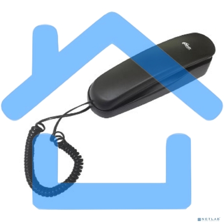 Телефон проводной Ritmix RT-002 черный-1