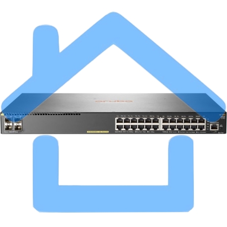 Коммутатор HP Aruba 2930F 24G PoE+ 4SFP Swch-2