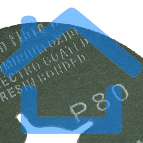 Круг фибровый Matrix, Р 80, 115 х 22mm, 5шт.-5