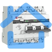 Выключатель автоматический дифференциального тока 3п+N C 63А 30мА тип AC 4.5кА АД-32 PROxima EKF DA32-63-30-4P-pro