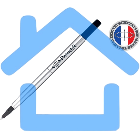 Стержень роллер Parker Quink Z01 (CW1950277) F 0.5мм, черные чернила, без упаковки-1