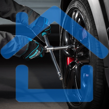 Ключ балонный GROSS 14270 (17 / 23 мм) 17x19x21x23х1/2 длина:375мм-4