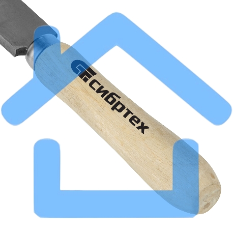 Напильник, 250 мм, плоский, деревянная ручка Сибртех-2