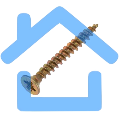 Саморез универсальный KRANZ 4х30, желтый цинк, упаковка поставщика ( 12 000 шт. )-4