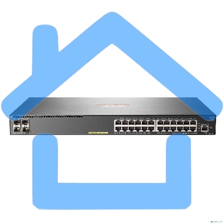 Коммутатор HP Aruba 2930F 24G PoE+ 4SFP Swch-1