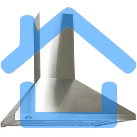 Вытяжка каминная Elikor Вента 60Н-430-П3Л серебристый, 60 см, 430 куб. м/ч, 54 дБ