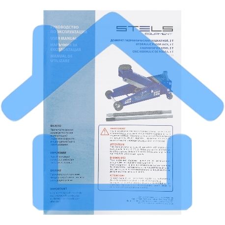 Домкрат STELS 51133гидравлический подкатной быстрый подъем 3 т quick lift 130–465мм профессиональ-5