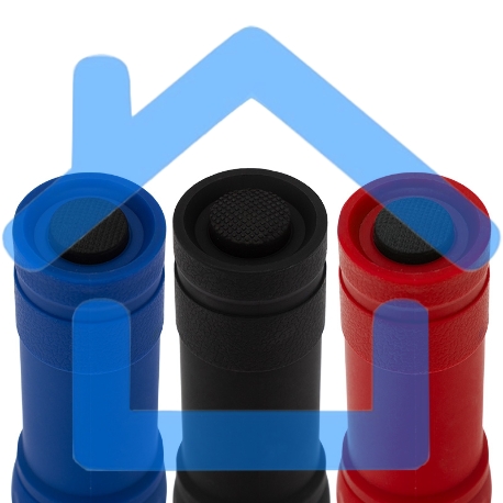 Фонарь универсальный повседневный сфокусированный свет 1 Вт, пластик, 3 х ААА-3